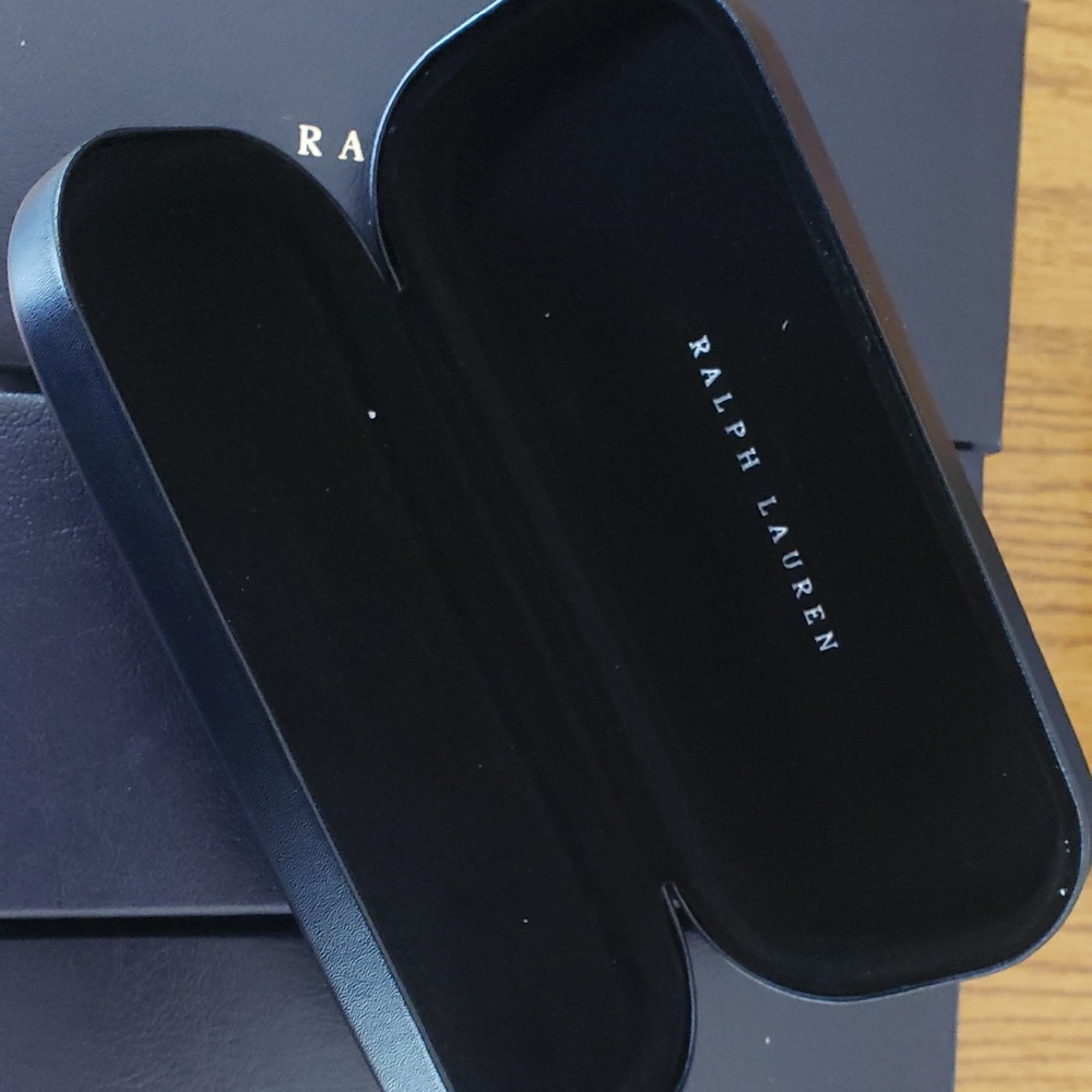 Ralph Lauren Black Eyeglass Case